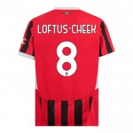 Günstige Fußballtrikots AC Mailand Loftus-Cheek 8 Heimtrikot 2024-25 Kurzarm